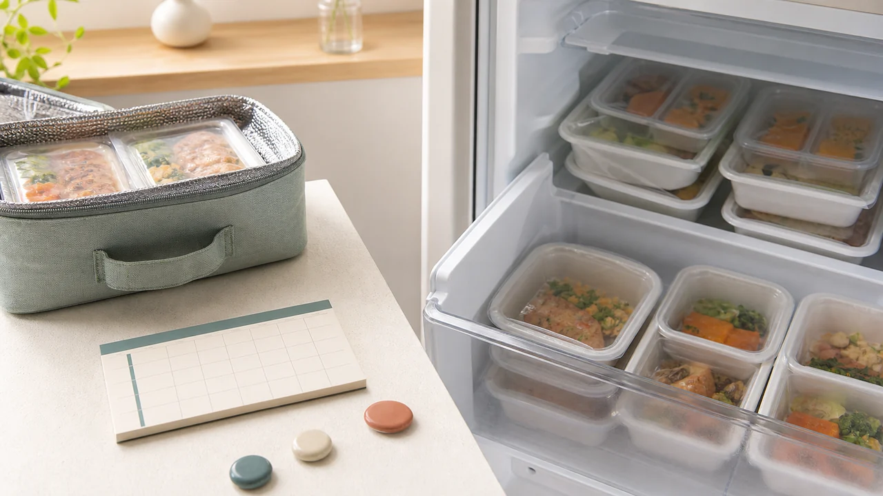 ヨシケイ冷凍弁当の1食あたりイメージ